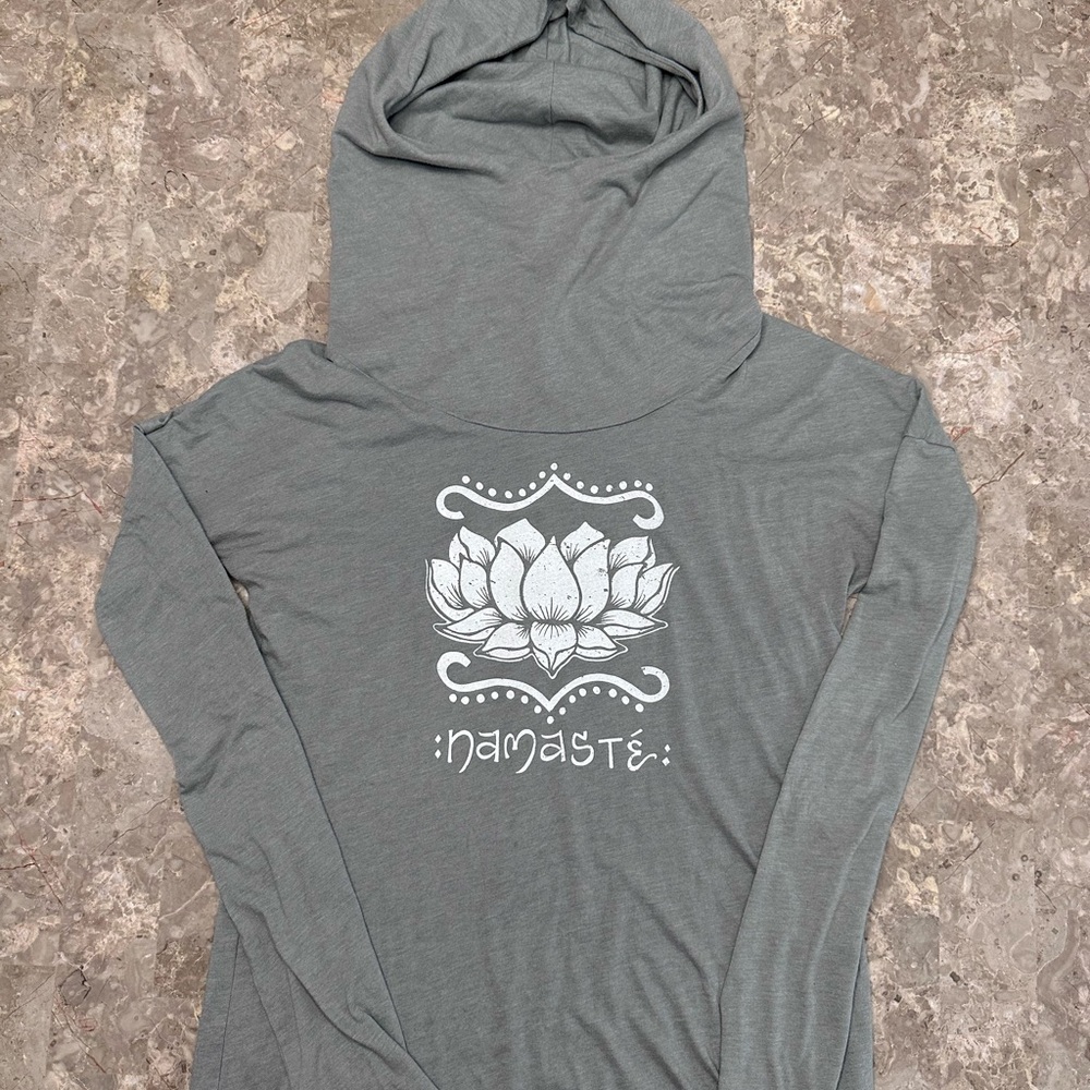 Women’s Long Sleeve Lotus Flower with Hoodie